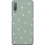 Mobilskal till Samsung Galaxy A7 (2018) med Prästkragar motiv