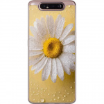 Mobilskal till Samsung Galaxy A80 med Porslinsblomma motiv