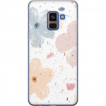 Mobilskal till Samsung Galaxy A8 (2018) med Blommor motiv Mobilskal till Samsung Galaxy A8 (2018) med Blommor motiv