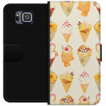 Plånboksfodral till Samsung Galaxy Alpha med Glassigt motiv Plånboksfodral till Samsung Galaxy Alpha med Glassigt motiv