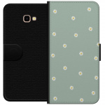 Plånboksfodral till Samsung Galaxy J4+ med Prästkragar motiv Plånboksfodral till Samsung Galaxy J4+ med Prästkragar motiv