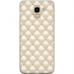 Mobilskal till Samsung Galaxy J6 med Guldglans motiv