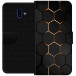 Plånboksfodral till Samsung Galaxy J6+ med Lyxigt Mönster motiv Plånboksfodral till Samsung Galaxy J6+ med Lyxigt Mönster motiv