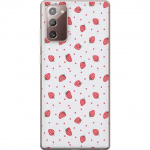 Mobilskal till Samsung Galaxy Note20 med Jordgubbar motiv