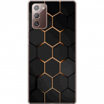 Mobilskal till Samsung Galaxy Note20 med Lyxigt Mönster motiv