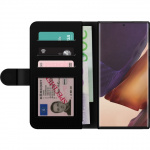 Plånboksfodral till Samsung Galaxy Note20 Ultra med Metalliskt mönster motiv
