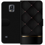 Plånboksfodral till Samsung Galaxy Note 4 med Lyxig linje motiv