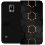 Plånboksfodral till Samsung Galaxy Note 4 med Lyxigt Mönster motiv