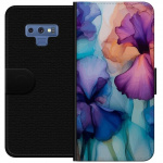 Plånboksfodral till Samsung Galaxy Note9 med Magiska blommor motiv