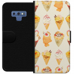 Plånboksfodral till Samsung Galaxy Note9 med Glassigt motiv