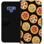 Plånboksfodral till Samsung Galaxy Note9 med Pizza motiv