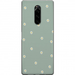 Mobilskal till Sony Xperia 1 med Prästkragar motiv Mobilskal till Sony Xperia 1 med Prästkragar motiv