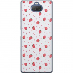 Mobilskal till Sony Xperia 10 Plus med Jordgubbar motiv Mobilskal till Sony Xperia 10 Plus med Jordgubbar motiv