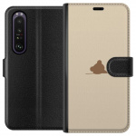 Plånboksfodral till Sony Xperia 1 III med Nalle motiv Plånboksfodral till Sony Xperia 1 III med Nalle motiv