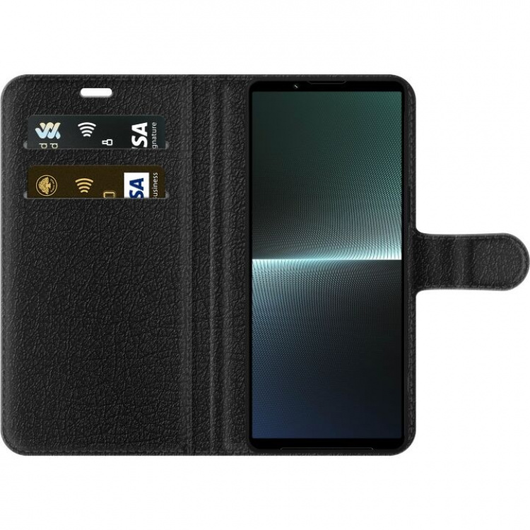 Plånboksfodral till Sony Xperia 1 V med Glassigt motiv Plånboksfodral till Sony Xperia 1 V med Glassigt motiv