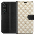 Plånboksfodral till Sony Xperia 1 V med Guldglans motiv