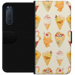 Plånboksfodral till Sony Xperia 5 II med Glassigt motiv Plånboksfodral till Sony Xperia 5 II med Glassigt motiv