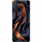 Mobilskal till Sony Xperia 5 II med Eldigt silke motiv