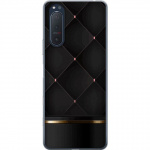 Mobilskal till Sony Xperia 5 II med Lyxig linje motiv