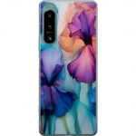 Mobilskal till Sony Xperia 5 IV med Magiska blommor motiv Mobilskal till Sony Xperia 5 IV med Magiska blommor motiv