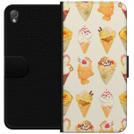 Plånboksfodral till Sony Xperia Z3 med Glassigt motiv Plånboksfodral till Sony Xperia Z3 med Glassigt motiv