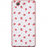 Mobilskal till Sony Xperia Z3 Compact med Jordgubbar motiv Mobilskal till Sony Xperia Z3 Compact med Jordgubbar motiv