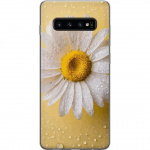 Mobilskal till Samsung Galaxy S10 med Porslinsblomma motiv