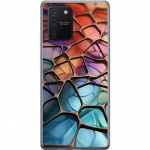 Mobilskal till Samsung Galaxy S10 Lite med Metalliskt mönster motiv