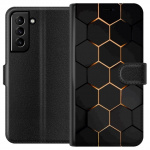 Plånboksfodral till Samsung Galaxy S21+ 5G med Lyxigt Mönster motiv Plånboksfodral till Samsung Galaxy S21+ 5G med Lyxigt Mönster motiv