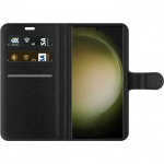 Plånboksfodral till Samsung Galaxy S23 Ultra med Blå fjärillar motiv