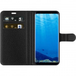 Plånboksfodral till Samsung Galaxy S8 med Prästkragar motiv