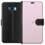 Plånboksfodral till Samsung Galaxy S8 med Hjärta motiv