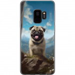 Mobilskal till Samsung Galaxy S9 med Glad Hund motiv Mobilskal till Samsung Galaxy S9 med Glad Hund motiv