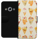 Plånboksfodral till Samsung Galaxy Xcover 3 med Glassigt motiv