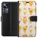 Plånboksfodral till Xiaomi 12T Pro med Glassigt motiv