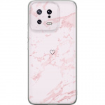Mobilskal till Xiaomi 13 med Rosa Hjärta motiv Mobilskal till Xiaomi 13 med Rosa Hjärta motiv