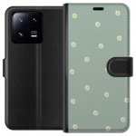 Plånboksfodral till Xiaomi 13 Pro med Prästkragar motiv