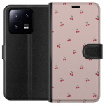 Plånboksfodral till Xiaomi 13 Pro med Körsbär motiv Plånboksfodral till Xiaomi 13 Pro med Körsbär motiv