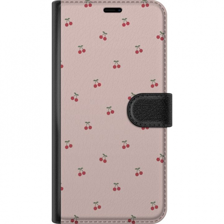 Plånboksfodral till Xiaomi Mi 10 Lite 5G med Körsbär motiv Plånboksfodral till Xiaomi Mi 10 Lite 5G med Körsbär motiv