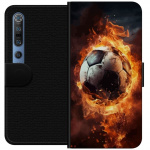 Plånboksfodral till Xiaomi Mi 10 Pro 5G med Fotboll motiv