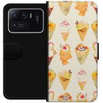 Plånboksfodral till Xiaomi Mi 11 Ultra med Glassigt motiv