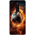Mobilskal till Xiaomi Mi 9T Pro med Fotboll motiv