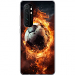 Mobilskal till Xiaomi Mi Note 10 Lite med Fotboll motiv