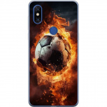 Mobilskal till Xiaomi Mi Mix 3 med Fotboll motiv Mobilskal till Xiaomi Mi Mix 3 med Fotboll motiv