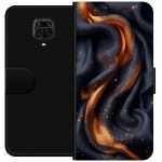 Plånboksfodral till Xiaomi Redmi Note 9 Pro med Eldigt silke motiv