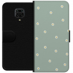 Plånboksfodral till Xiaomi Redmi Note 9 Pro med Prästkragar motiv