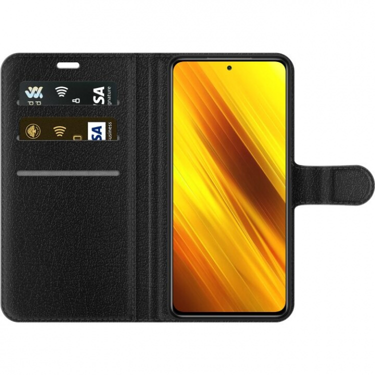 Plånboksfodral till Xiaomi Poco X3 NFC med Lyxigt motiv Plånboksfodral till Xiaomi Poco X3 NFC med Lyxigt motiv