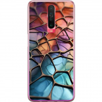 Mobilskal till Xiaomi Redmi K30 med Metalliskt mönster motiv