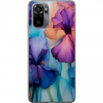 Mobilskal till Xiaomi Redmi Note 10 med Magiska blommor motiv