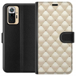 Plånboksfodral till Xiaomi Redmi Note 10 Pro med Guldglans motiv